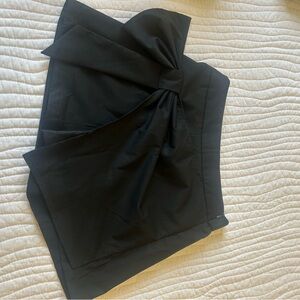 Black Bow Detail Skort